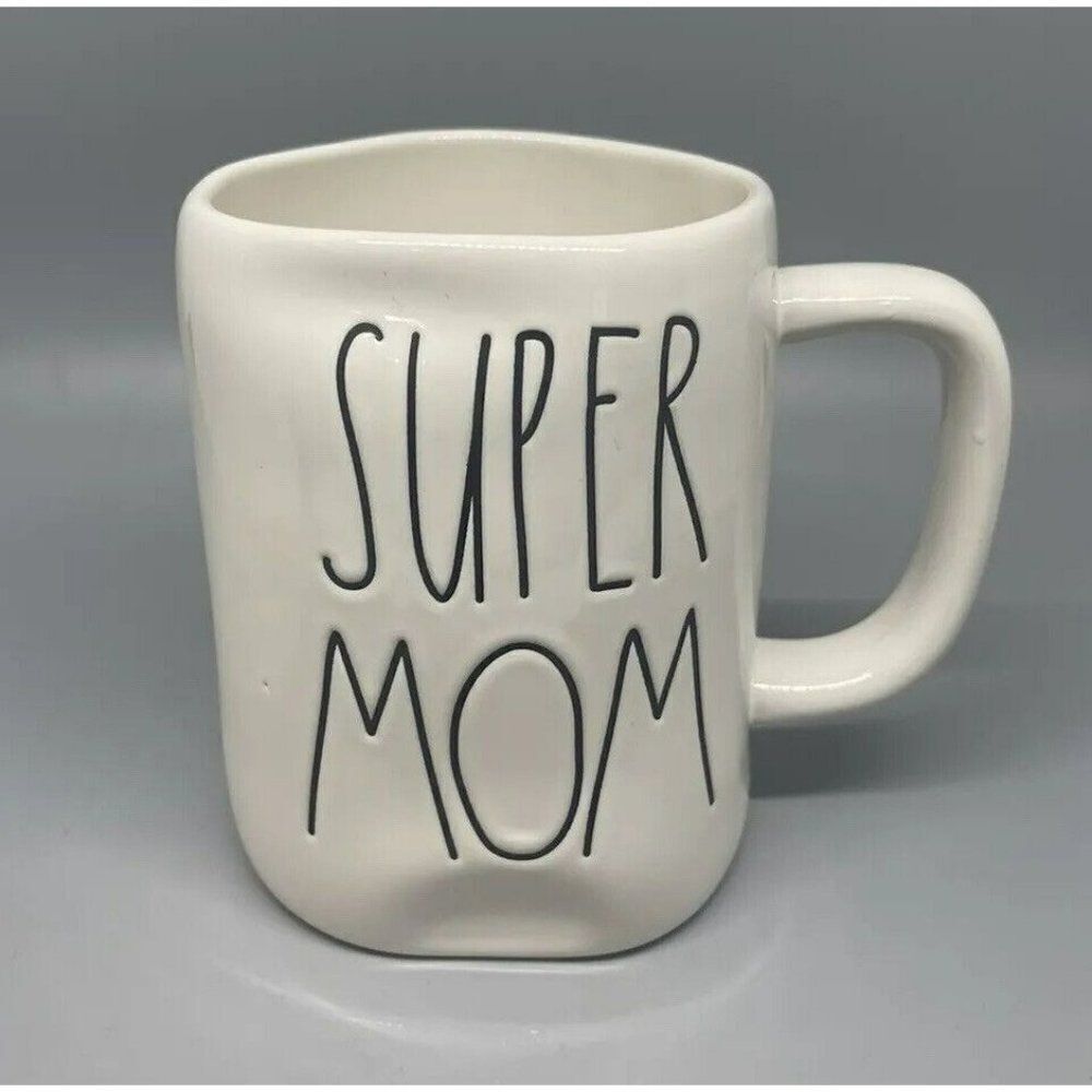 Rae Dunn Artisan Collection‎ By Magenta SUPER MOM Coffee Mug